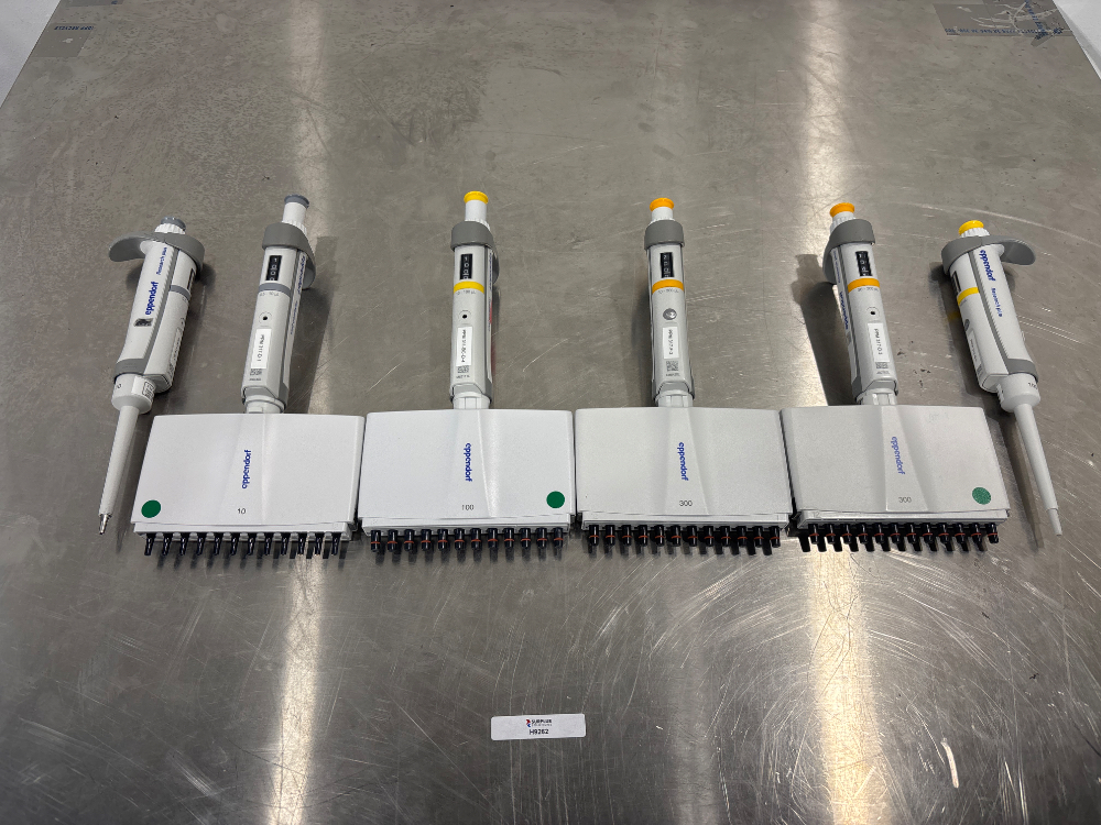 Image of Eppendorf Research Plus Pipettes x6